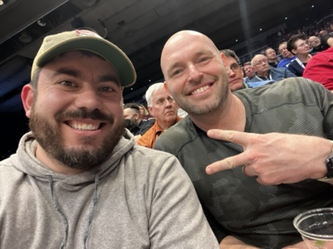John Dye at sporting event